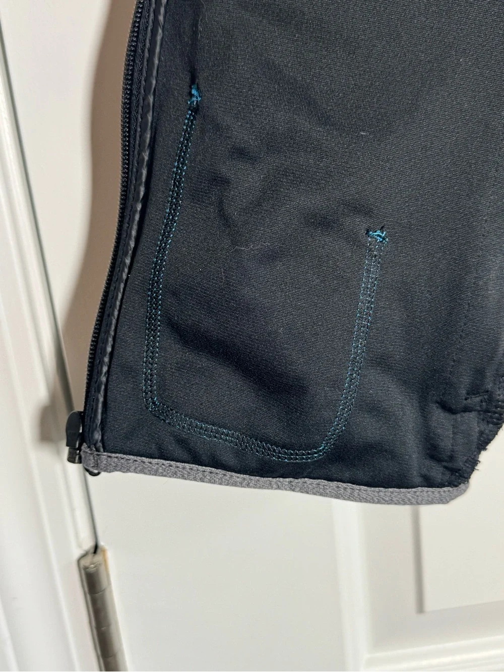 Youth Large Hooded Jacket | Reflective | Windbreaker Panels | Athletic Zip-Up